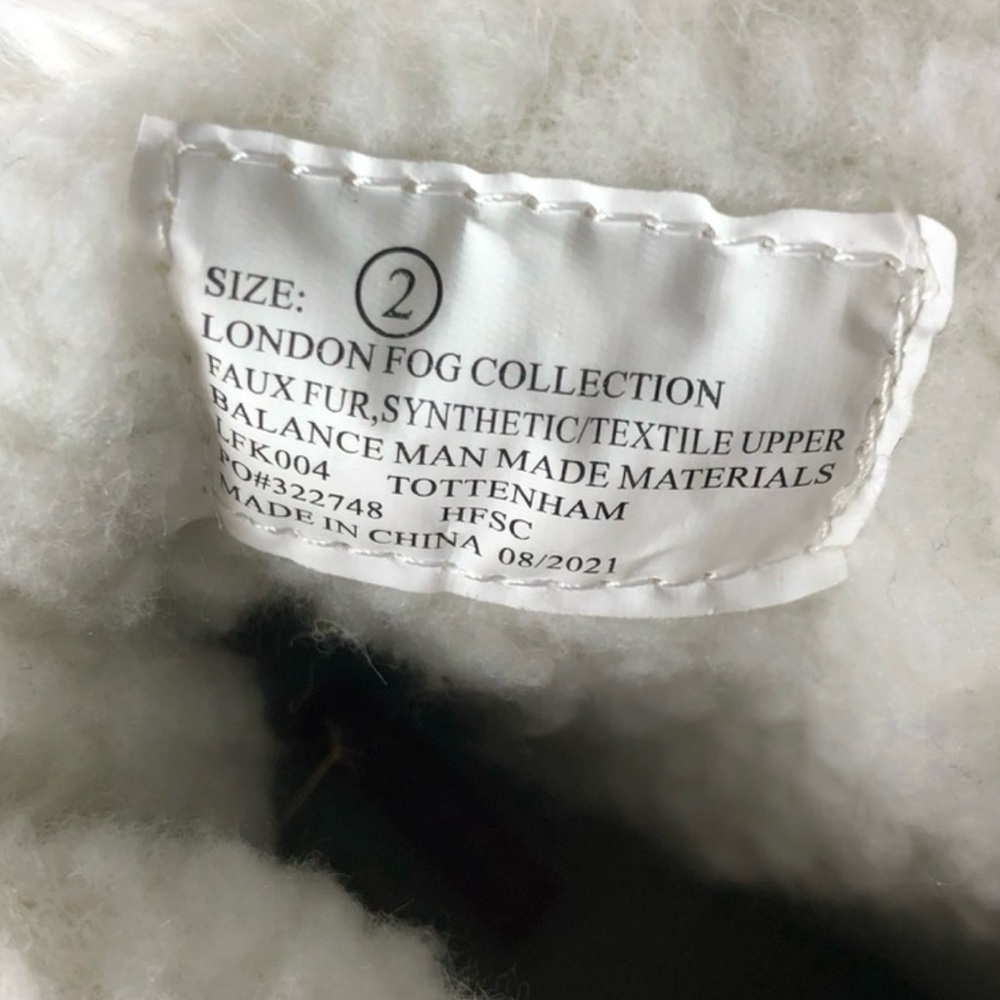 London Fog Faux Fur Winter Boots - Picture 3 of 7